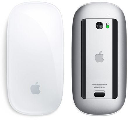 laser tracking Magic Mouse Apple